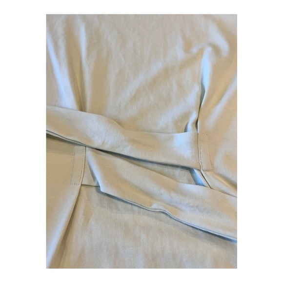 Vince Peruvian Cotton Front Tie Waist T-Shirt Dress Style # V819083502 Small - Picture 9 of 15